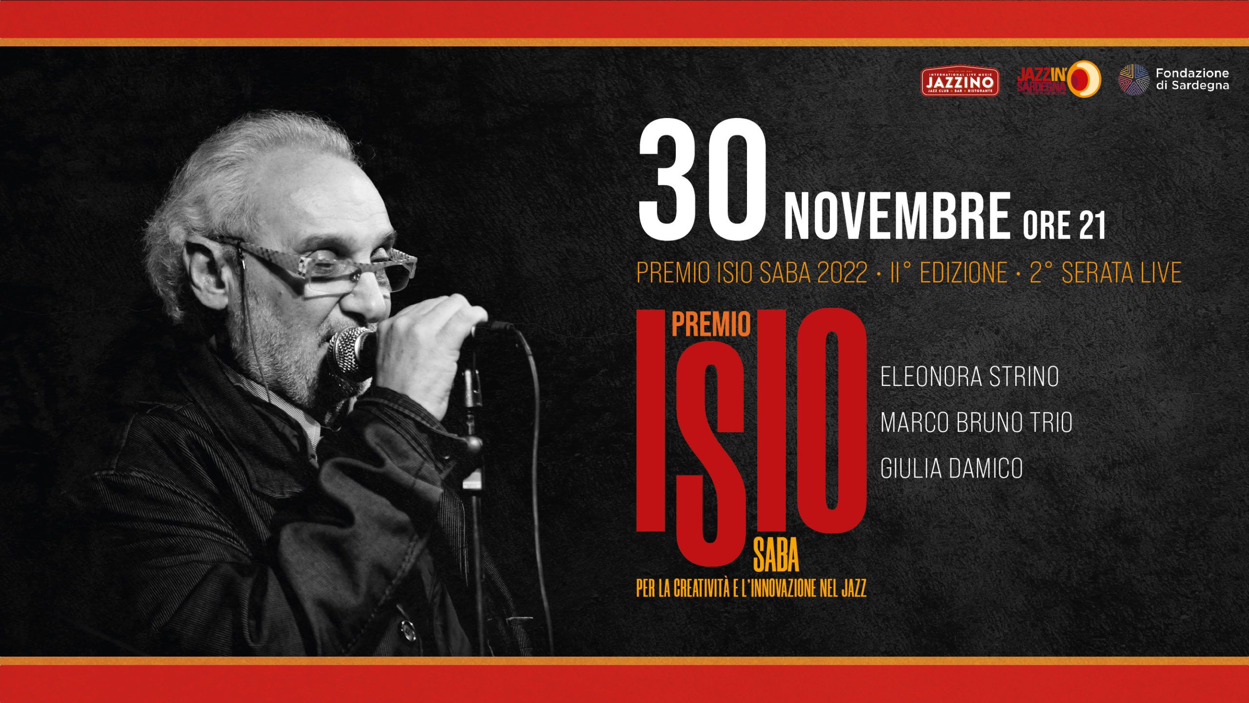 Fasi Finali Premio Isio Saba - 2ยฐ Serata Live@ Jazzino