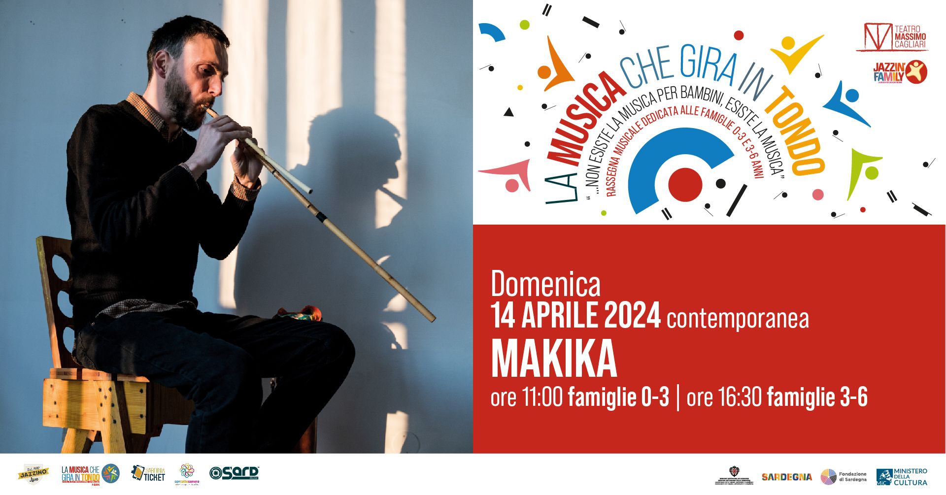 LA MUSICA CHE GIRA IN TONDO - Makika - Fascia 3-6 anni