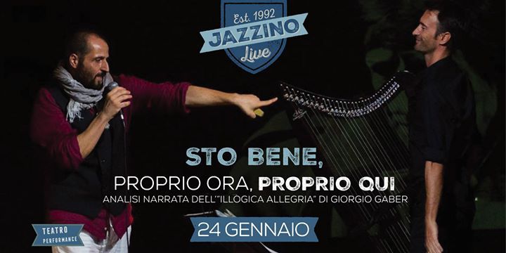 Gerardo Ferrara & Raul Moretti/"Sto bene..." Giorgio Gaber