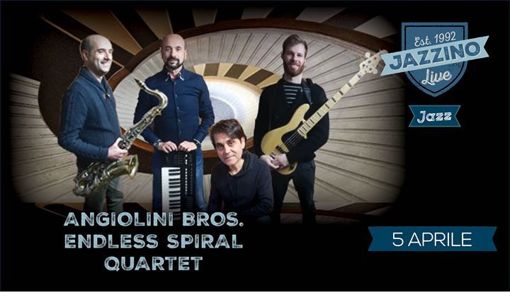 Angiolini Bros. Endless Spiral 4et live at Jazzino Cagliari