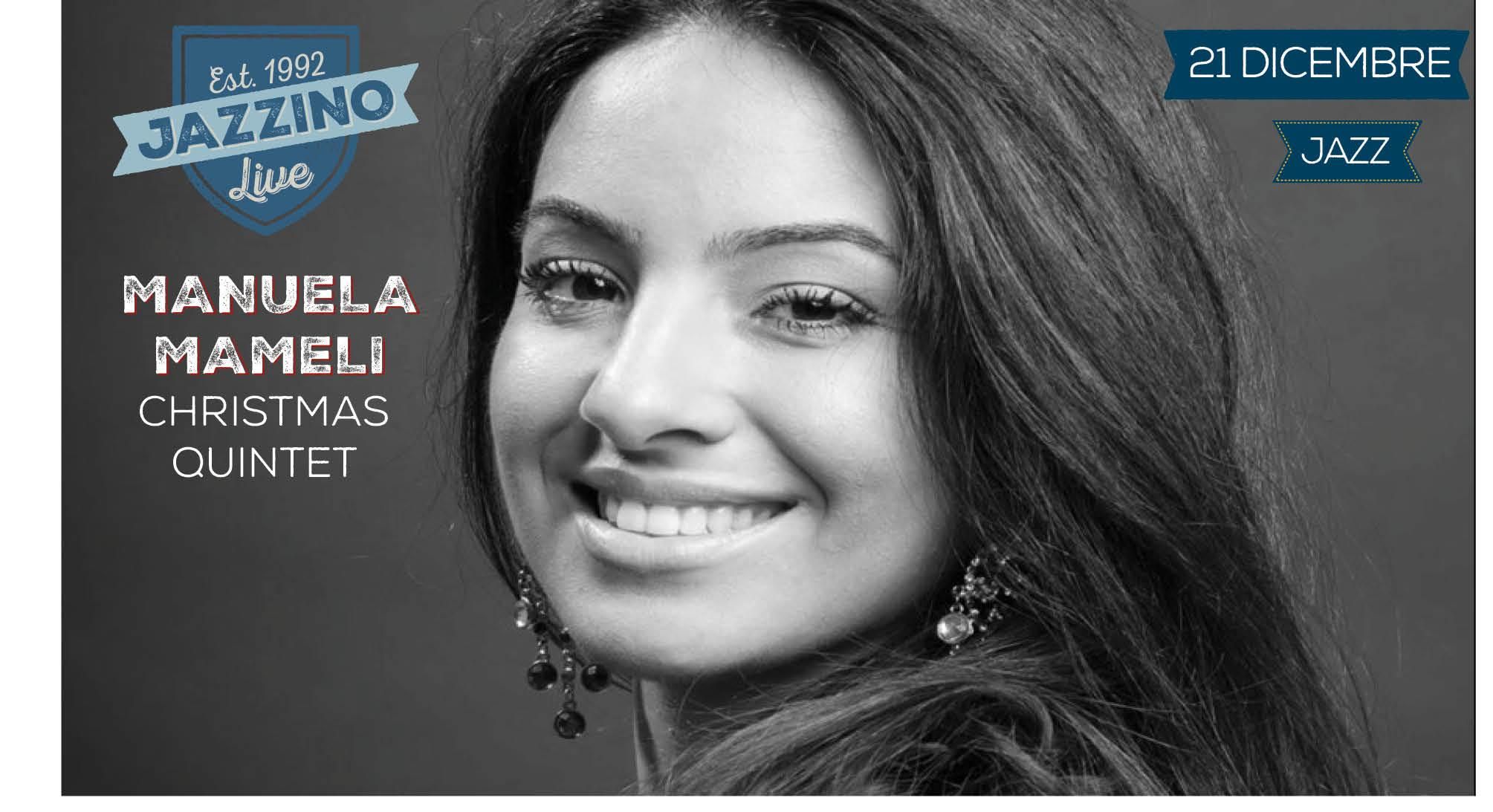 Manuela Mameli Christmas Quintet live at Jazzino